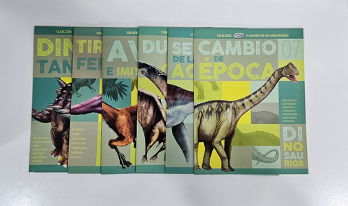 Coleccion Billiken -el Mundo De Los Dinosaurios- 17 Revistas (Usado)