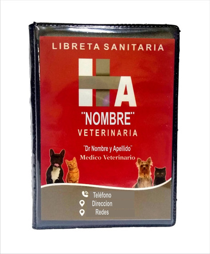 Libretas Sanitarias Para Veterinarias (300 U.)