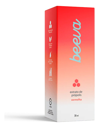 Extrato Beeva De Própolis Vermelha 30ml - 11