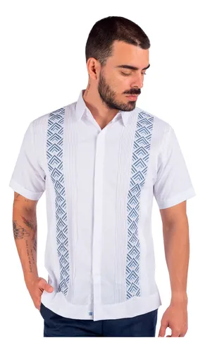 Guayaberas bordadas en punto de cruz new arrivals