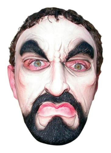 Mascara De Latex Hombre Enojado Halloween 