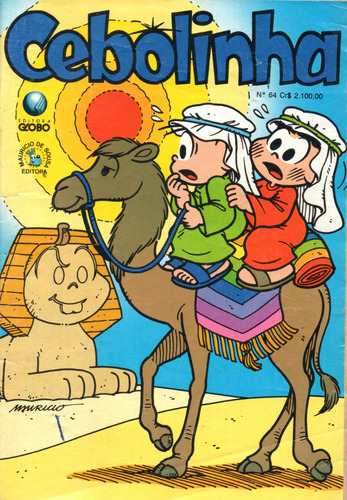 Cebolinha N° 140 - 68 Páginas - Em Português - Editora Globo - Formato 13 X 19 - Capa Mole - 1992 - Bonellihq Cx177 E23
