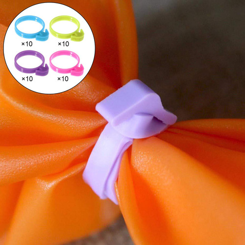 40 Lazos For Bolsas De Glaseado, Anillos De Sellado,