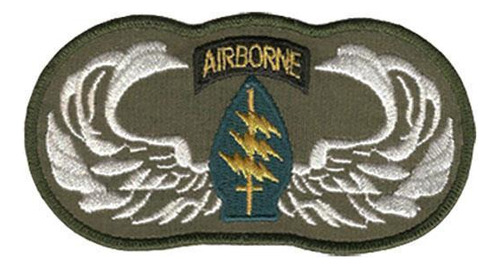 Bordado Termocolante Airborne Com Asa