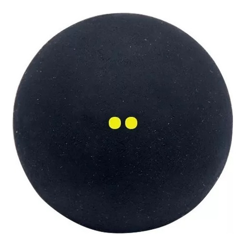 Bola Pelota De Squash Marca Dunlop Doble Punto Amarillo