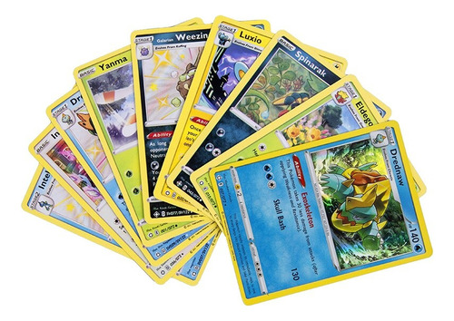 Lote 25 Cartas Pokemon Originales + 1 Carta Holográfica