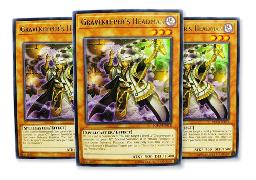 Yugi-oh! Gravekeeper's Headman Sofu-en012 Rare