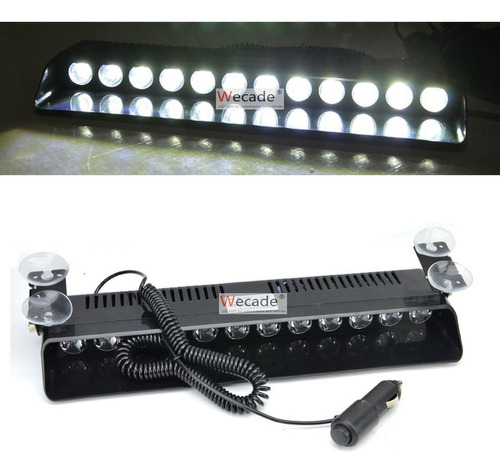 12 Luz Led Wecade Emergencia W Para Camion Parabrisa