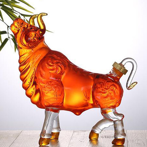 Jarra De Whisky En Forma De Toro 1000ml Sin For El Hogar,