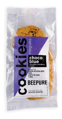 Cookies Chocoblue Beepure 180 Grs