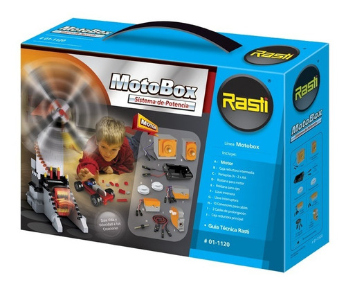 Rasti Motobox #1 Motor Sistema De Potencia