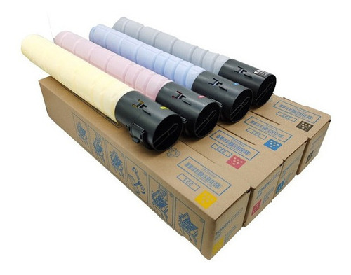 4 Toner Compatibles Con Konica M. Tn-324, Bizhub C258 C308..