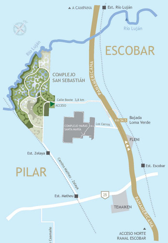 Lote Laguna #200-300 - San Sebastian - Area 5 - 1045m2 #id 1052