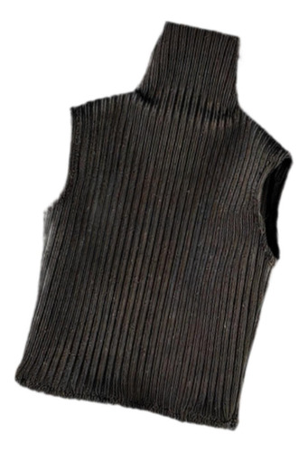 Colete De Boneca Masculina 1/12, Roupas De Boneca De Preto
