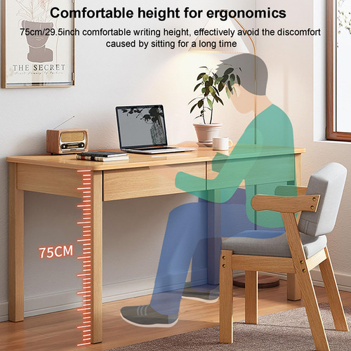 Escritorio Moderno Para Computadora Con 2 Cajones Escritorio