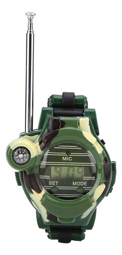 Reloj Walkie Talkies 2 Piezas Niños Simulación Militar