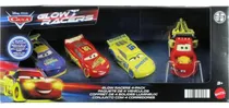 Comprar Disney Cars Glow Racers Paquete De 4 Rayos Mcqueen Metal