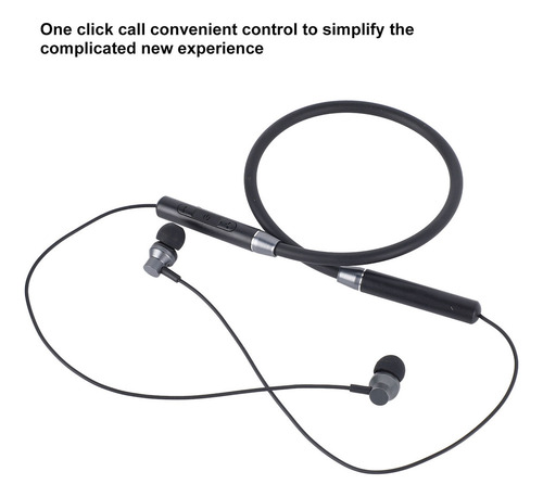 Auriculares Bluetooth Con Banda Para El Cuello, Hd, Reducció