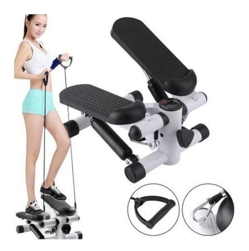 Imagen 1 de 3 de Maquina Sunny Health Fitness Mini Stepper Banda Resistencias