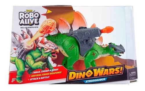 Dinosaurio Stegosaurus Wars Robo Alive Con Sonido  - Zuru