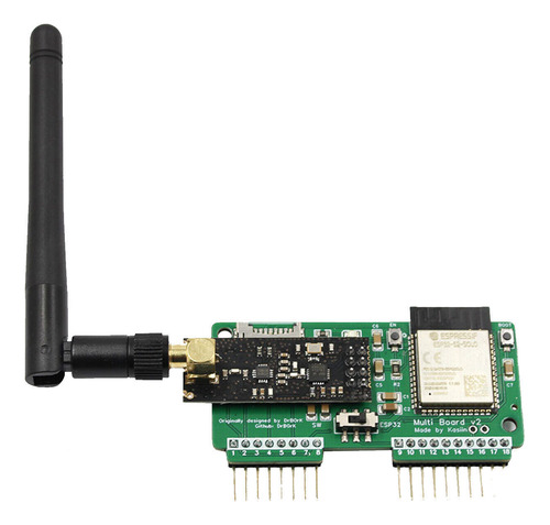 Placa De Desarrollo Nrf24l01+esp32, 10 X 6,5 X 4,5 Cm, Calid