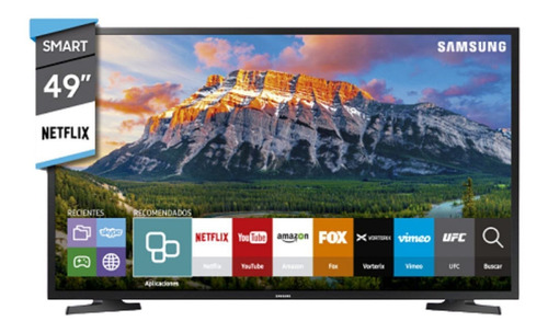 Smart Tv Led Samsung 49 J5290 Full Hd Navegador Wi Fi Pcm