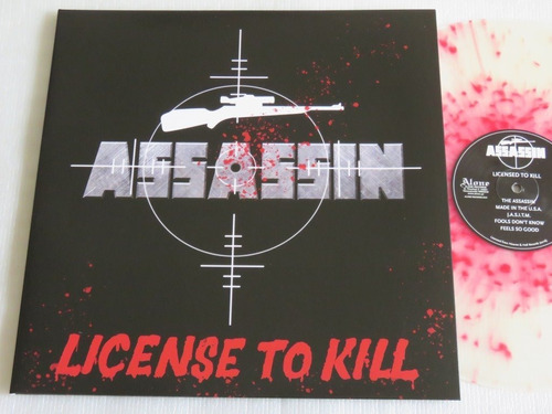 Assassin License To Kill Lp Iron Maiden Metallica Slayer Sod