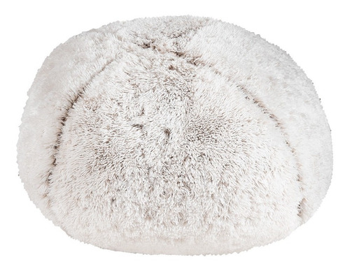 Sillón Puff Peluche Capuchino 70 Cm