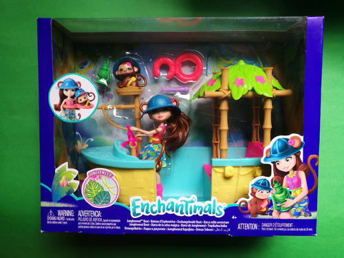 Enchantimals Barco De La Selva Magica  Mattel