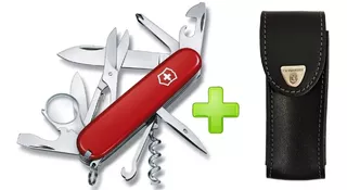 Cortaplumas Victorinox Explorer Roja 16 Usos + Funda