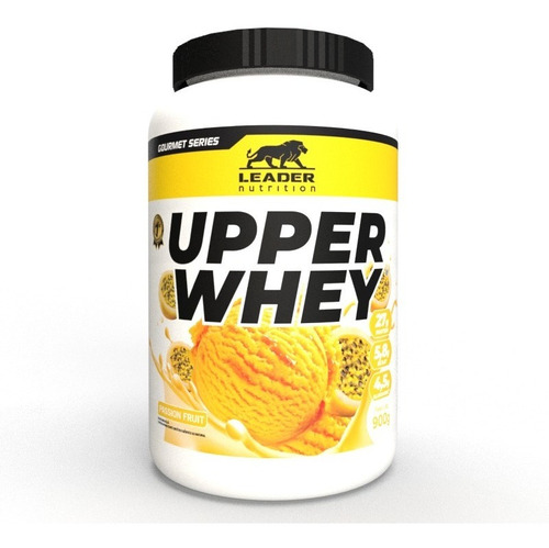 Upper Whey 900g - Whey Conc Iso Hidro - Leader Nutrition Sabor Passion Fruit
