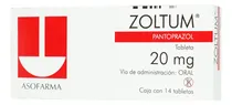 Comprar Zoltum Comprimidos Recubiertos 20 Mg, 14 Comprimidos