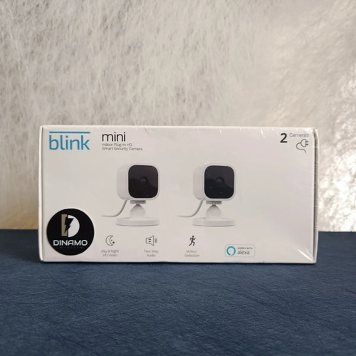 Pack 2 Camaras Blink 1080p Con Alexa Celular-alertas-infra