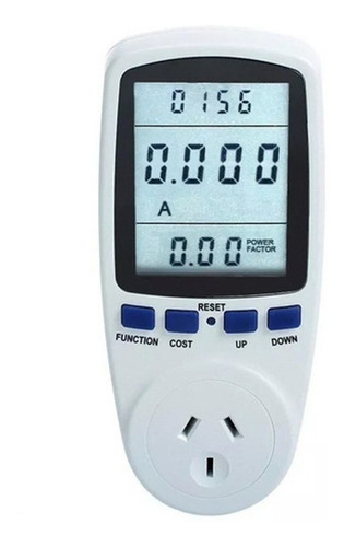 Imagen 1 de 8 de Medidor Consumo Electrico Stand By Tension Enchufable 10a