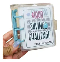 Comprar Carpeta De Ahorros Desafío De $1000 Con Sobres En Efectivo