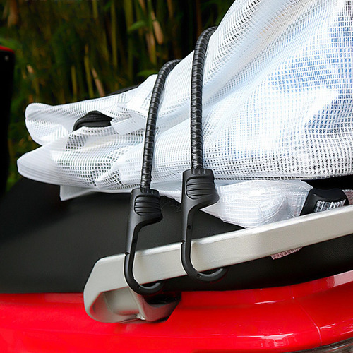 Cordão Elástico Para Bagagem De Bicicleta, Vermelho 30cm