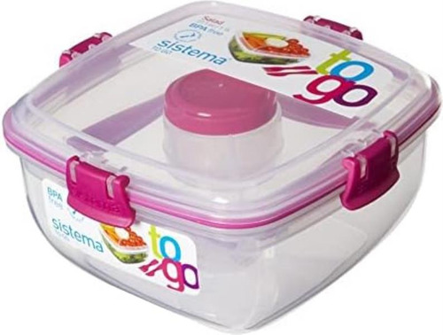 Sistema To Go Collection Ensalada Para Llevar Contenedor De