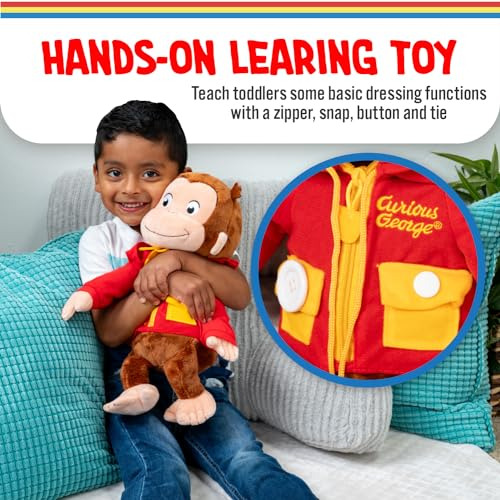 Kids Preferred Mono Curioso George Aprende A Vestirse Juguet