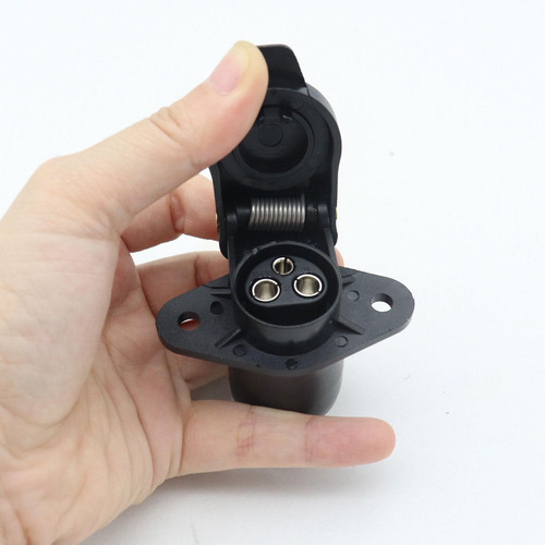 Enchufe Adaptador Para Barco, Remolque, Rv, Nailon De 3