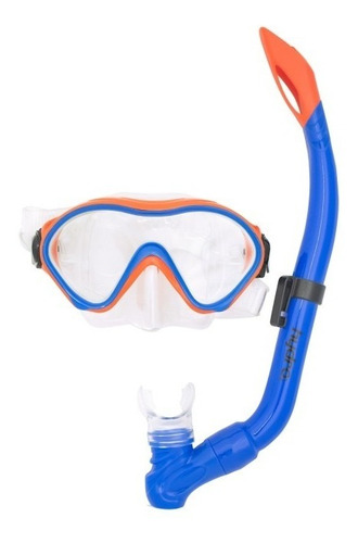 Set De Snorkel + Mascara Para Niños Junior Hydro Star