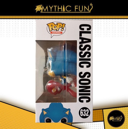 Funko Pop Sonic The Hedgehog - Classic Sonic 632 (Usado)