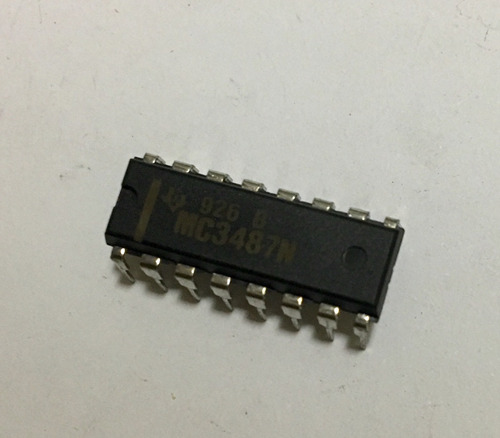 Mc3487 Controlador Línea Diferencial Cuádrupl 16 Pin Nte7175