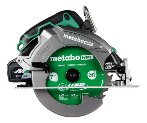 Sierra Circular Metabo Hpt Multivolt De 36v, 7-1/4, Solo Cue