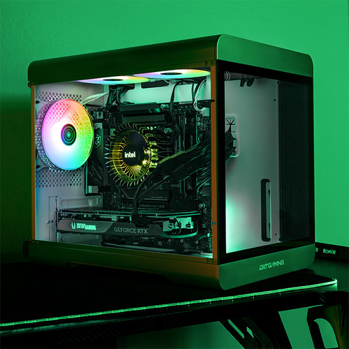 Gabinete Dxt Gaming Titan T6 Micro Torre 1 Fan Usb-c Argb