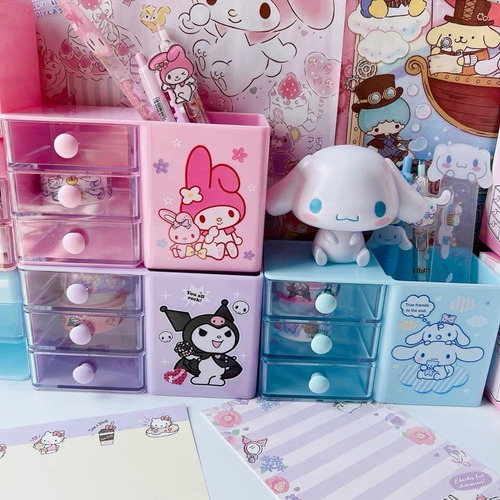 Fe Porta Bolígrafos Sanrio Mymelody Kuromi Cinnamoroll Con