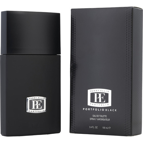 Perfume Perry Ellis Portfolio Black Edt En Aerosol De 100 Ml