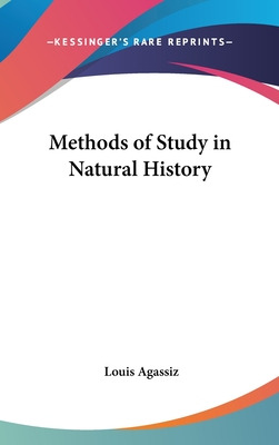 Libro Methods Of Study In Natural History - Agassiz, Louis