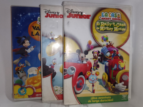 La Casa De Mickey Mouse Dvd Colección 3 Películas Disney 