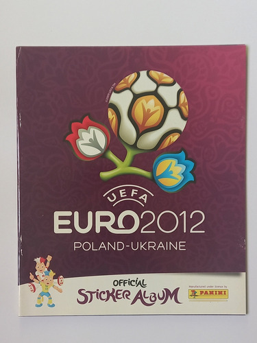 Álbum Panini Uefa Euro 2012 Poland Ukraine