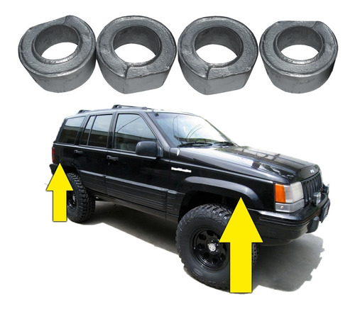 Lift Kit Levantar 2 Pulgadas Grand Cherokee Zj 1993 - 1998